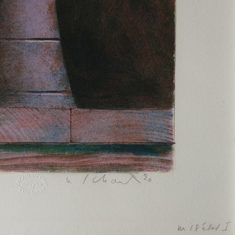 Philip von Schantz, lithographs in colour. Signed and dated -90. Numbered 20/90 état I.