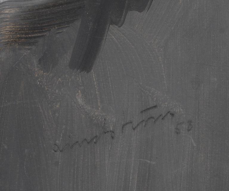 BENGT LINDSTRÖM, gouache, signerad och daterad -58.