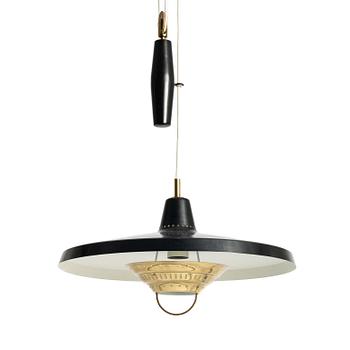 Boréns, a ceiling lamp model 3359, Borås, 1950s.
