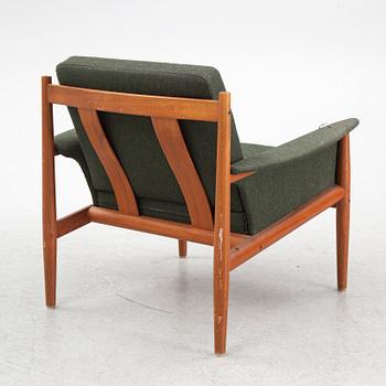 Grete Jalk / Charles France, a model '168 Grand Danois' armchair, France & Son, Denmark.