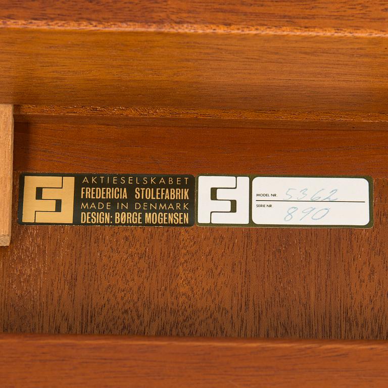 Børge Mogensen, soffbord, modell "5362", Fredericia Stolefabrik, Danmark, 1960-70-tal.