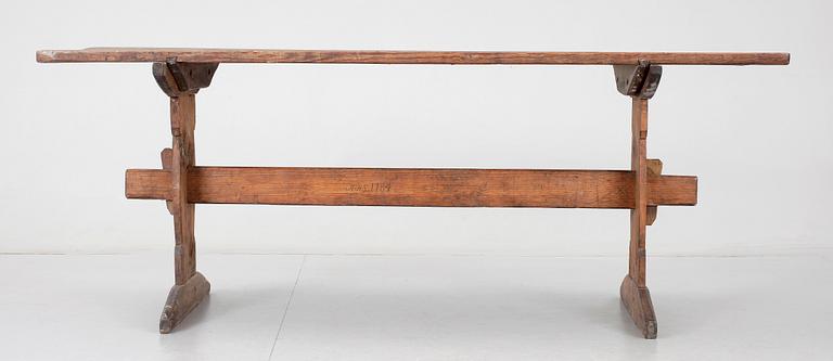 BOCKBORD, dat 1784,