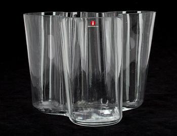 VAS, glas, "Savoy" signerad Alvar Aalto - 3030, Iittala 1900-talets senare hälft.