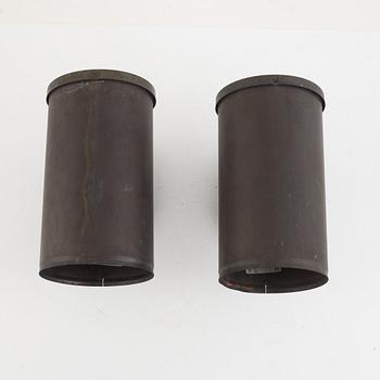 Holger Johansson, a pair of wall lamps, Westal.
