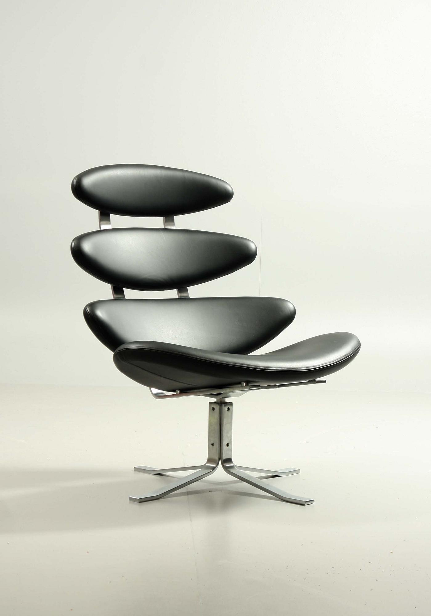 FÅTÖLJ, "Corona", Poul Volther, Eric Jörgensen Möbelfabrik, Danmark.