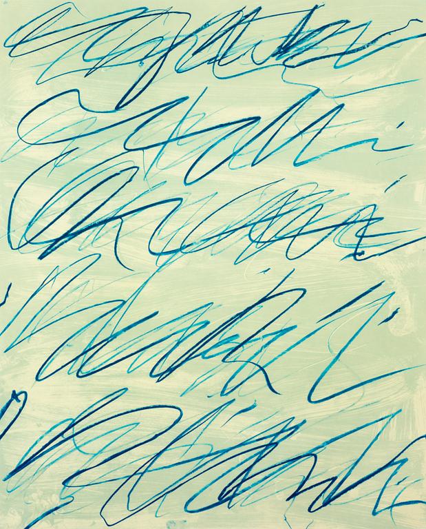 Cy Twombly, "Roman Notes VI".