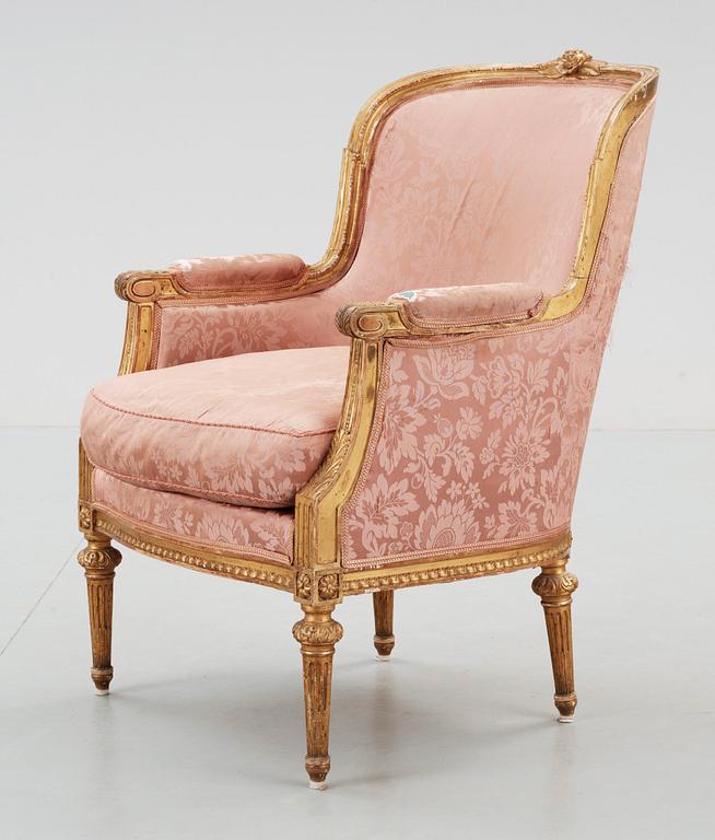 BERGERE, Louis XVI-stil, 1800-talets slut.