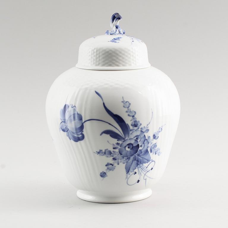 LOCKURNA, porslin, "Blå Blomst", Royal Copenhagen.