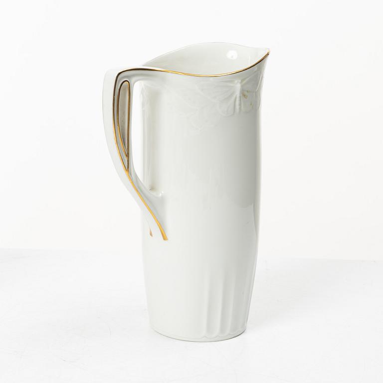 Alf Wallander, servis, 39 delar, "Trollsländan", porslin, Rörstrand, jugend, 1900-tal.