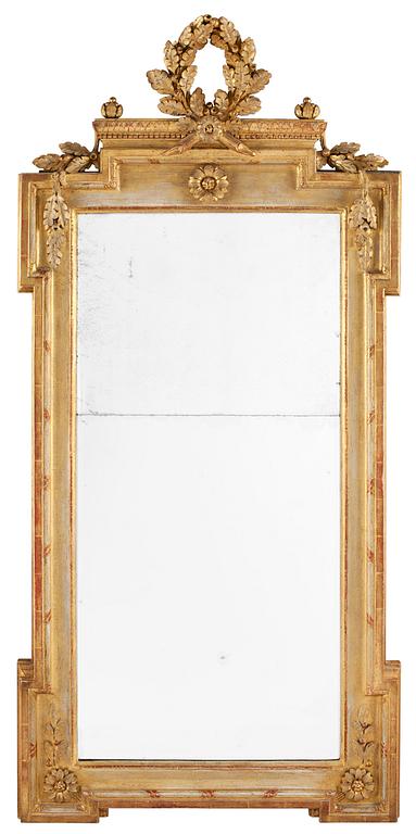 A Gustavian mirror by J. Åkerblad 1776.
