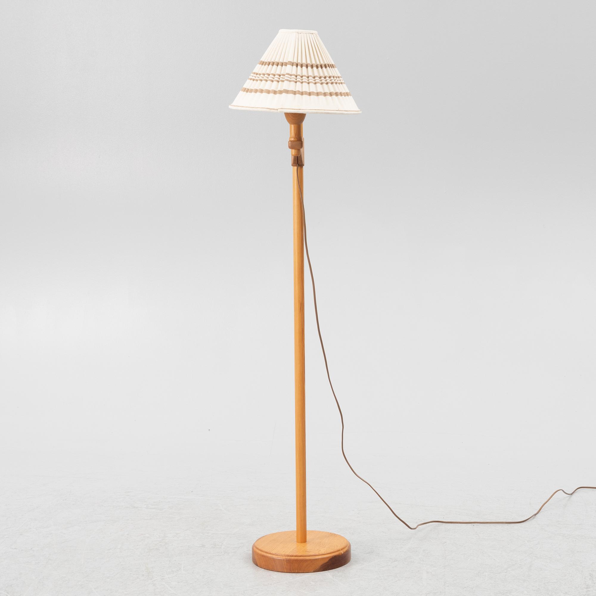 Carl Malmsten, a floor lamp, "Staken", second half of the 20th century.