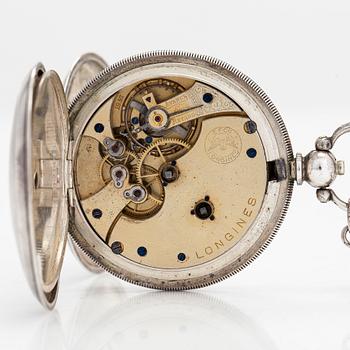 Longines, Nacib K. Djezvedjian & Son Constantinople, fickur, savonett, 52 mm.