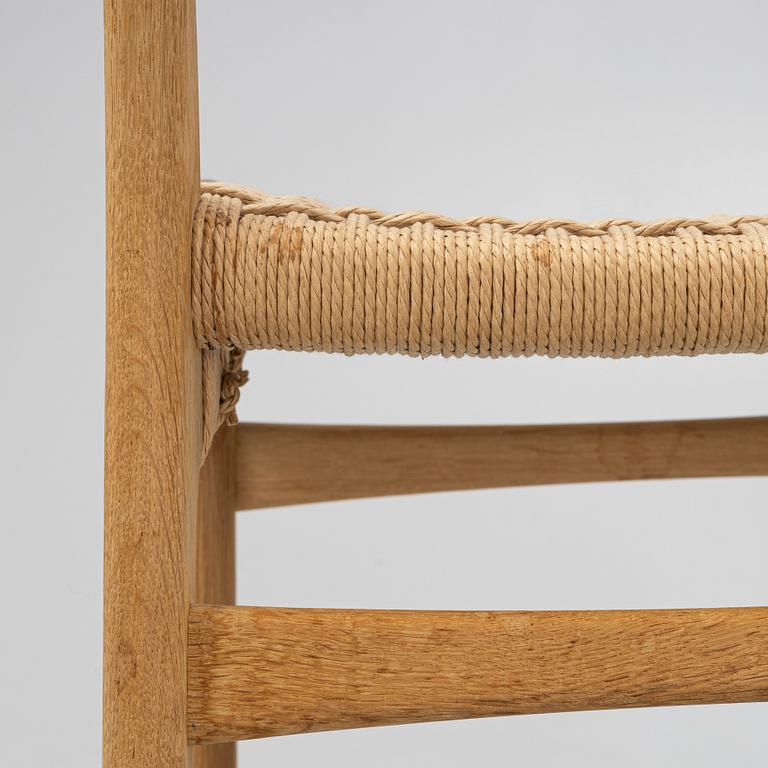 Hans J. Wegner, stolar, 6 st, modell CH-23, för Carl Hansen & Søn, Danmark, 2017.