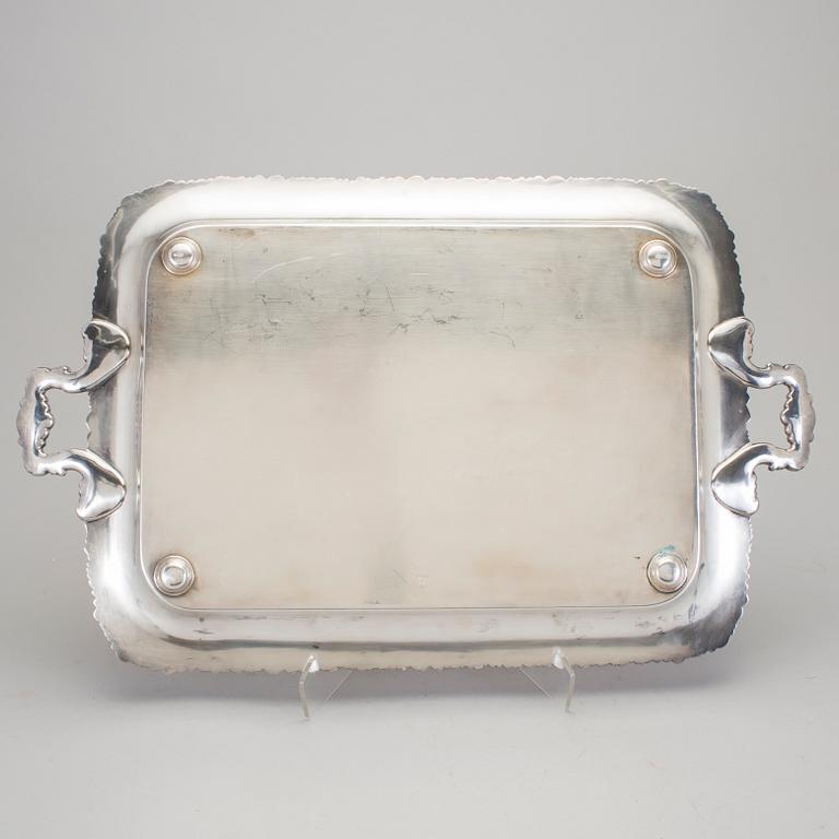 BRICKA, nysilver, England, 1900-tal.