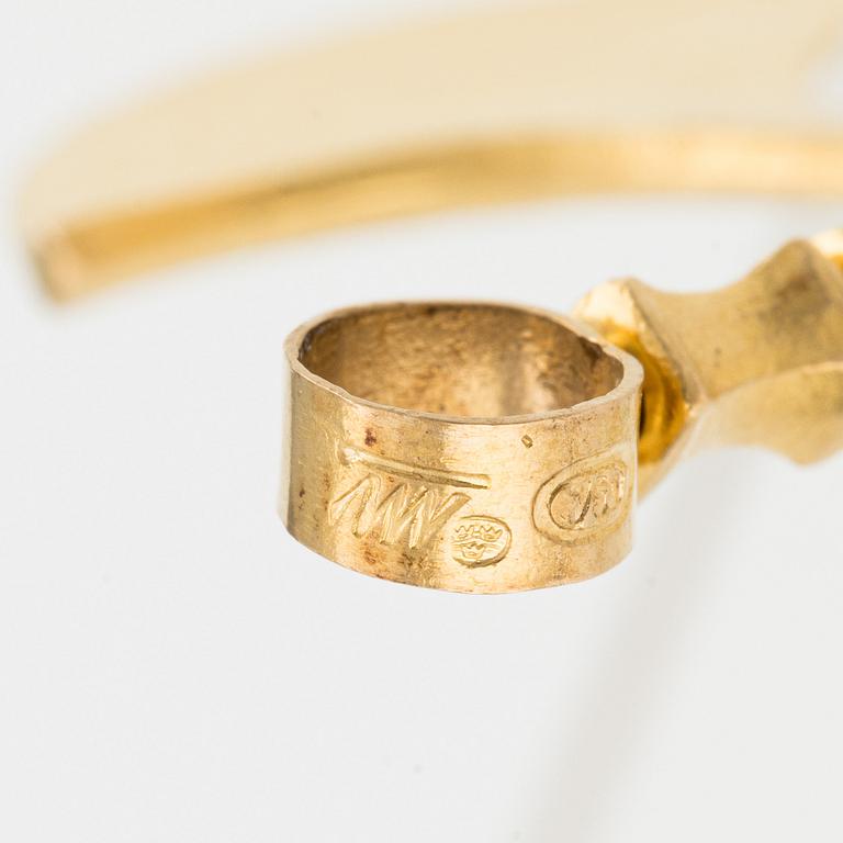 Tapio Wirkkala, a pendant, "Viking pendant", 18K gold.