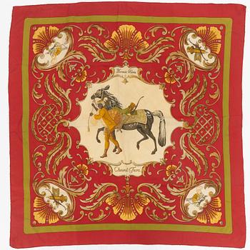 Hermès, scarf, "Cheval Turc".
