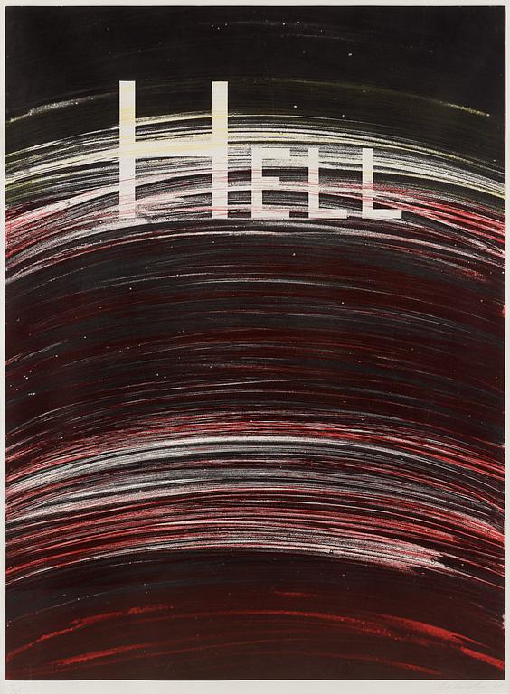 Ed Ruscha, "Heaven and Hell".