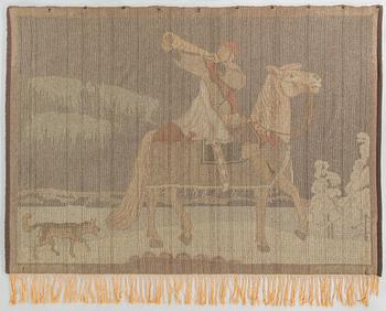 Akseli Gallen-Kallela, rya, Kodiksamin Mattokutomo. Ca 245 x 175 cm.