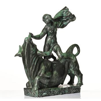 Carl Milles, "Europa och tjuren" (Europa and the bull).