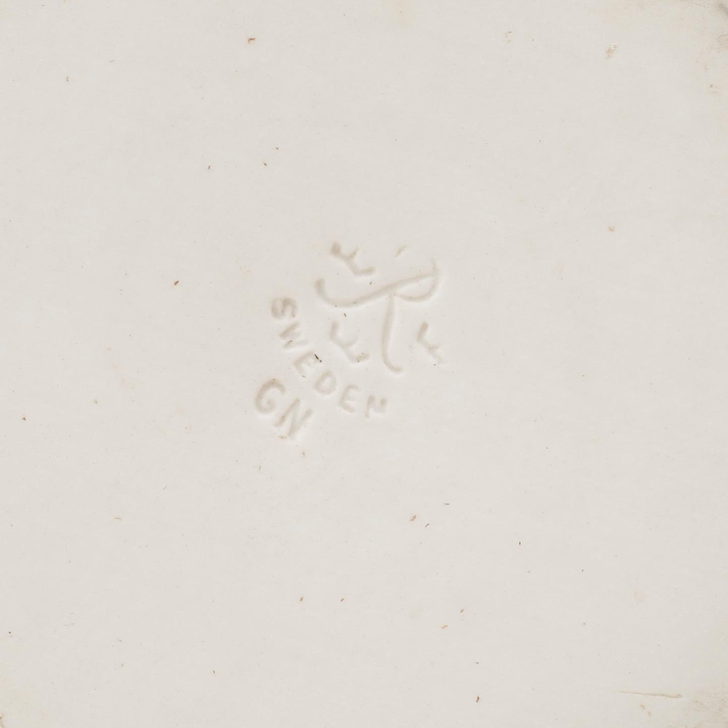 YTTERFODER, 9 st, stengods, Gunnar Nylund, Rörstrand.