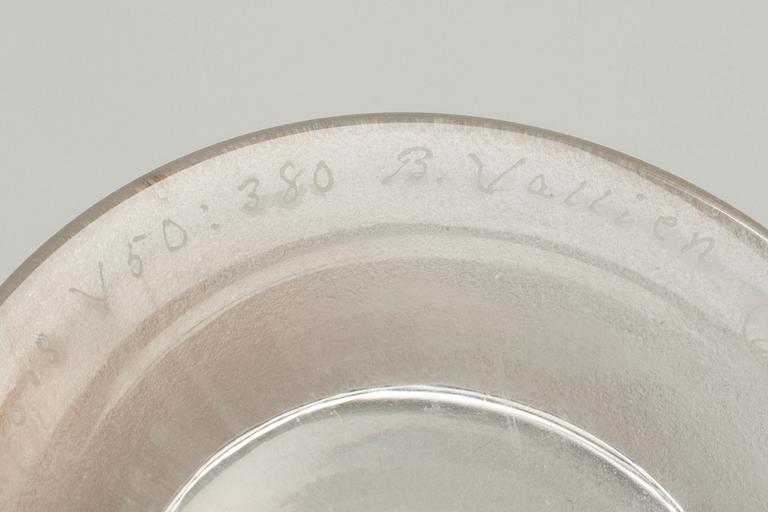 BERTIL VALLIEN, objekt, glas, Boda Åfors V50:380.