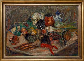 THEODOR WIBOM, olja på duk, sign.