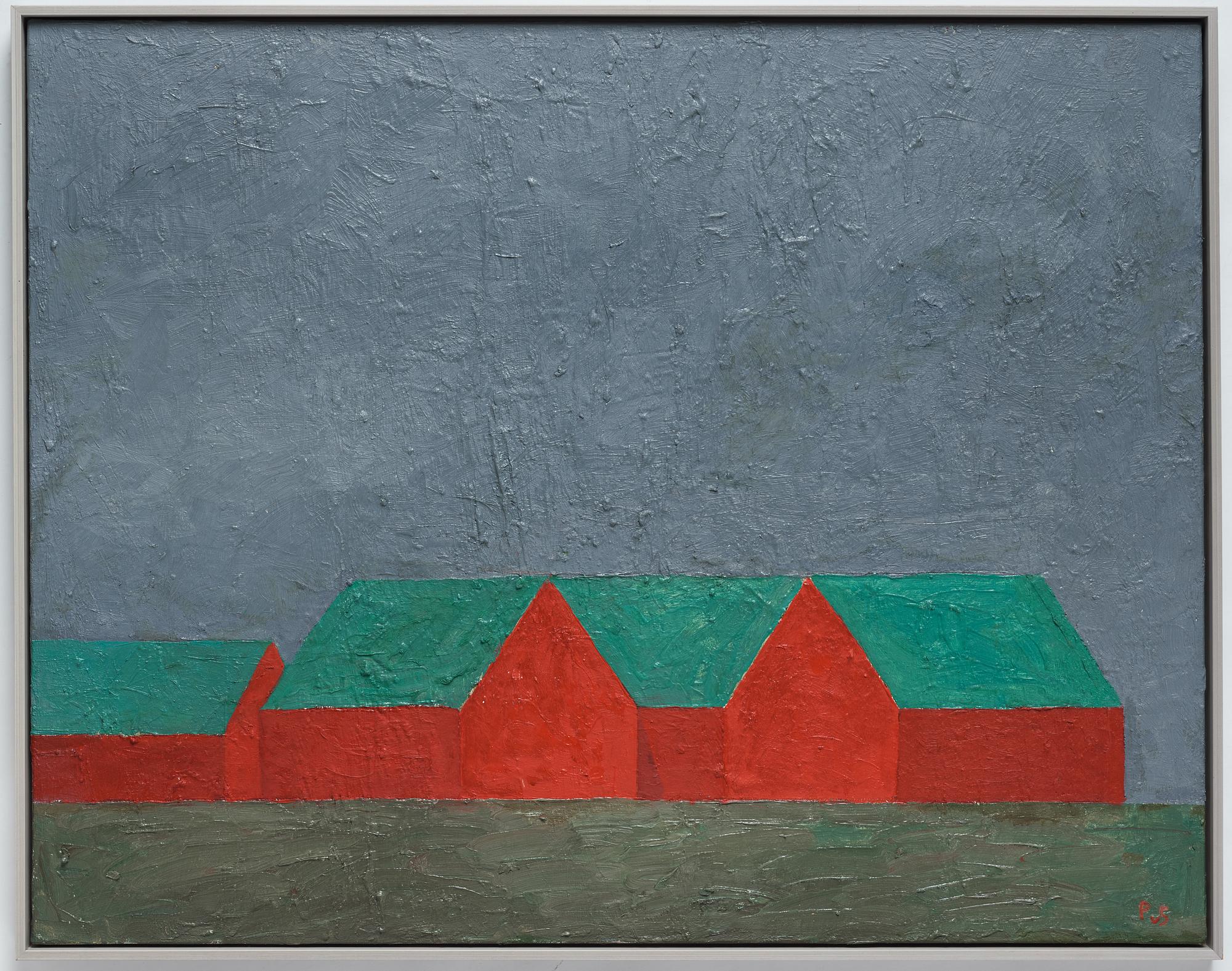 Philip von Schantz, oil on canvas, signed, executed 1997.