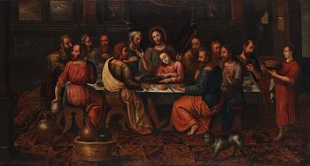 Flemish school 17th Century. The Last Supper.