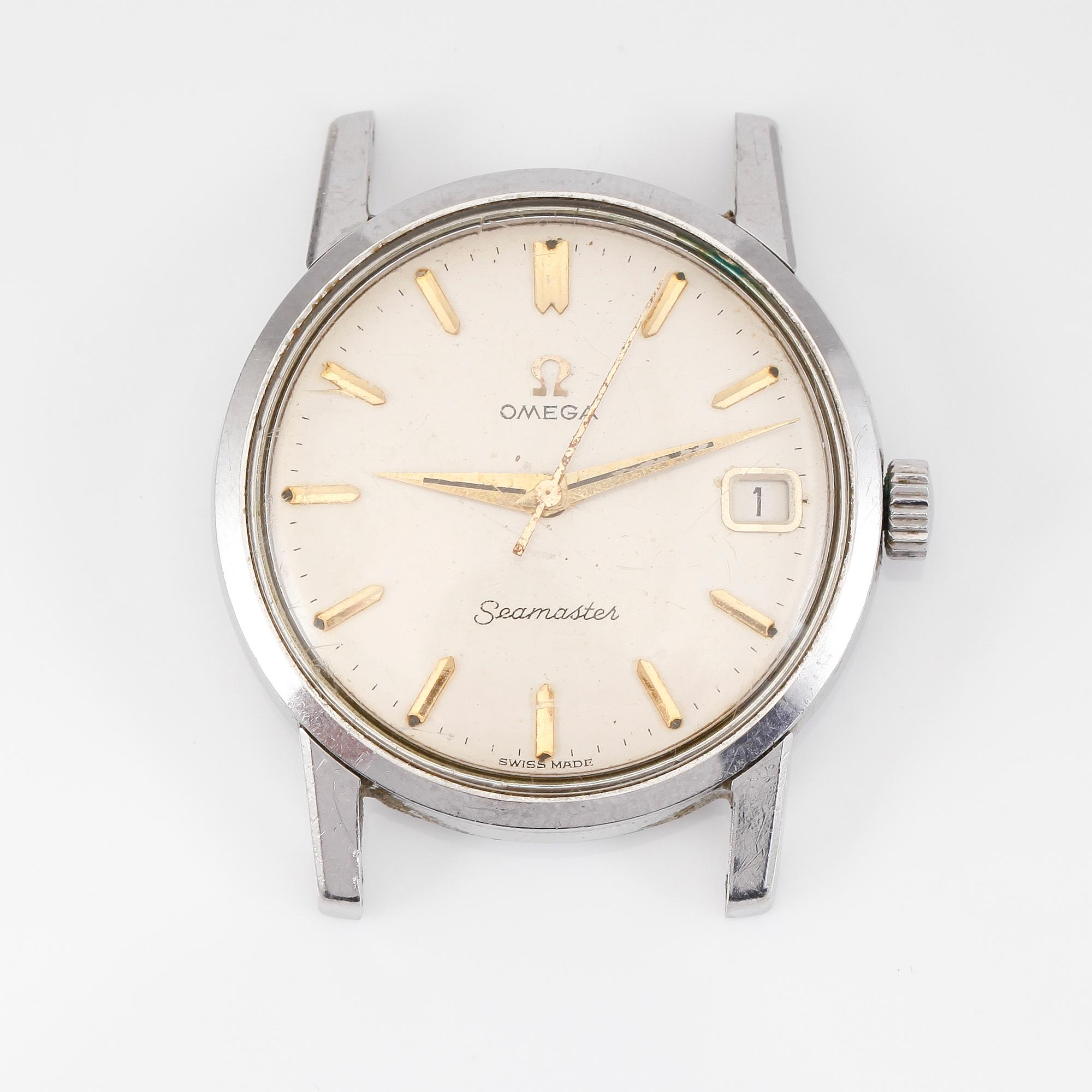 ARMBANDSUR, stål, Omega Seamaster.