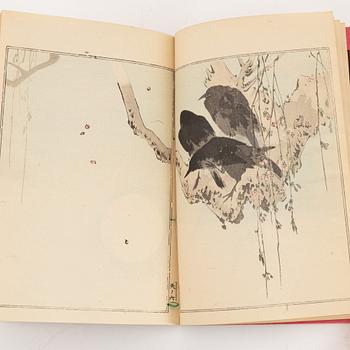 Shotei Watanabe, album, tre stycken, omkring 1900.