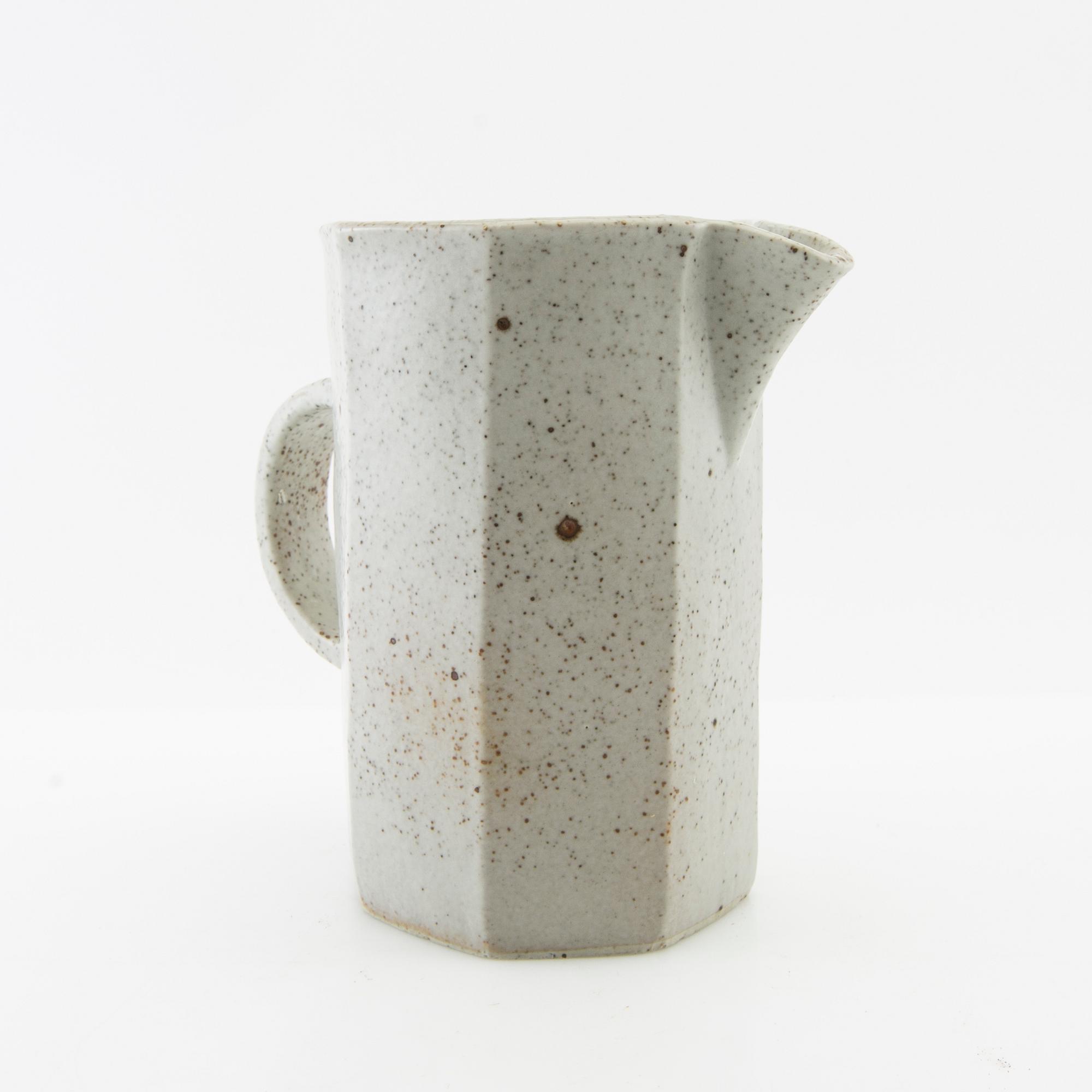 Signe Persson-Melin, unique pitcher hand-signed and numbered 105682 Rörstrand.