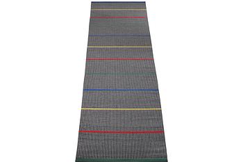 Gunilla Lagerhem Ullberg, a flat weave runner carpet, Kasthal, c. 596 x 88 cm.