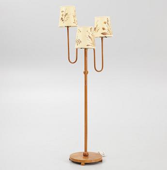 A Swedish Modern floor lamp, 1940's.