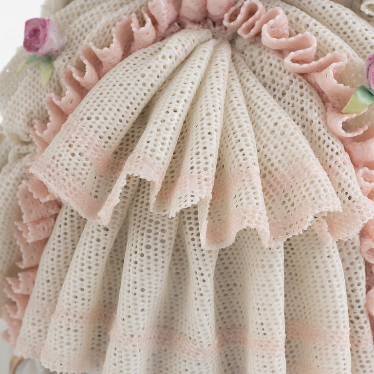 A pair of porcelain figurines, Rudolf Volkstädter, Germany, 20th century.