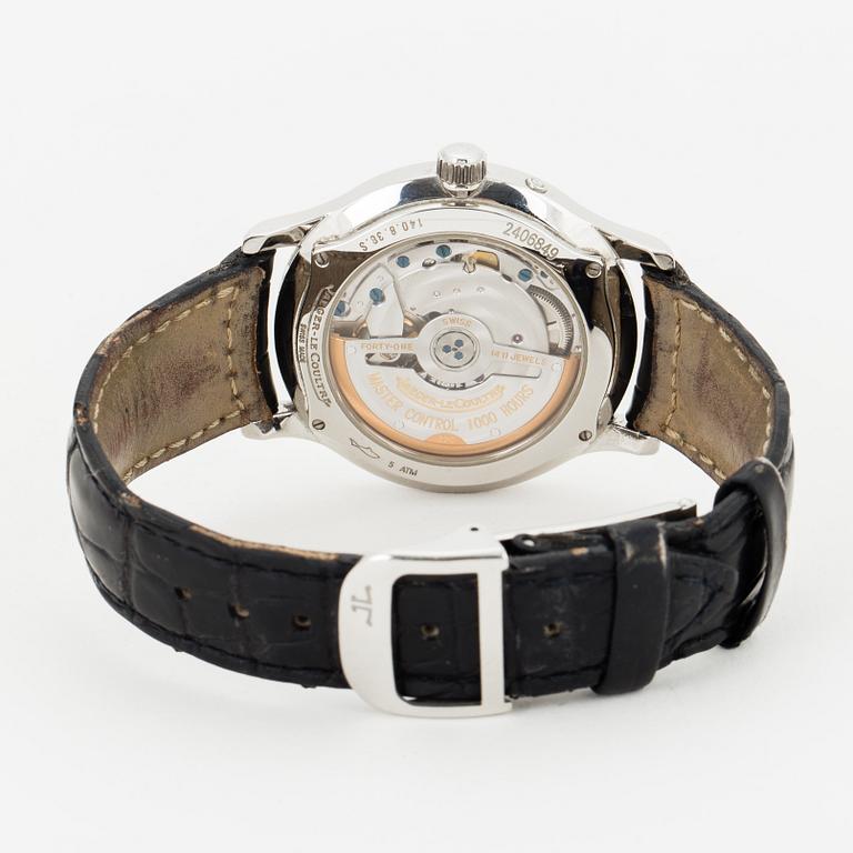 JAEGER-LE COULTRE, Master Control Reserve de Marche, armbandsur, 37 mm.