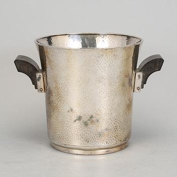 VINKYLARE, nysilver, art deco, märkt Qvist, 1900-talets andra kvartal.