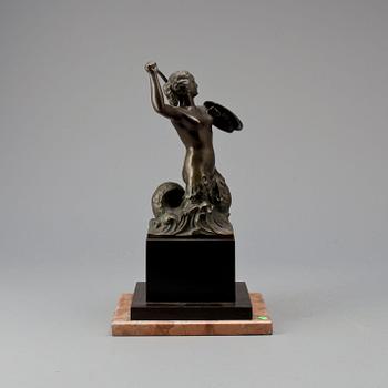 WŁADYSŁAW MIECZNIK, efter, skulptur, brons, brickmärkt.