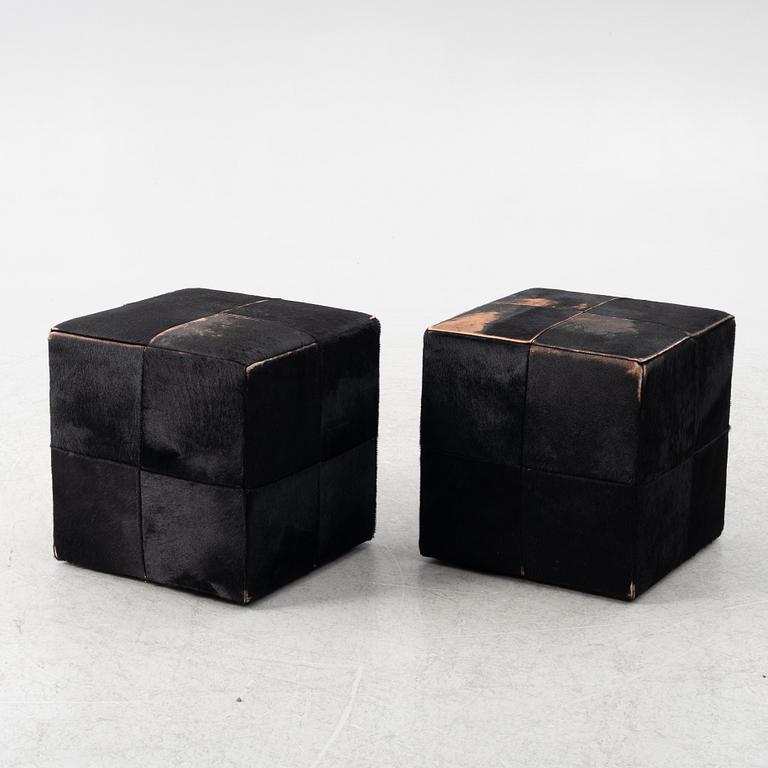 Minotti, sittpuffar, ett par, "Villon".