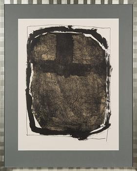 ANTONI TÀPIES, UTAN TITEL FRÅN ALBUM ST. GALLEN.