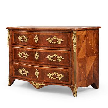 A Swedish Rococo commode.