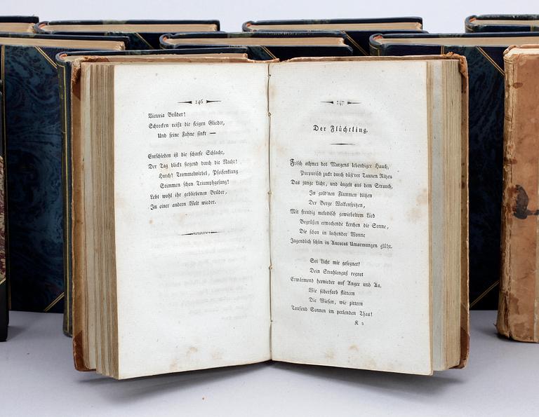 BOKPARTI, 13 delar, lyrik/drama, bla "Théatre complet de Molière", Paris tidigt 1900-tal.