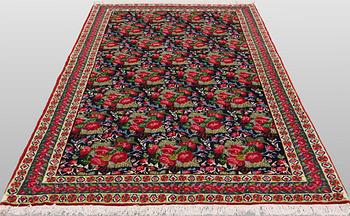 An Afshar carpet, 198 x 124 cm.