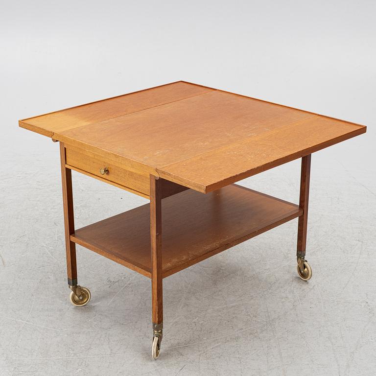 Josef Frank, serveringsvagn, modell B 756, Firma Svenskt Tenn, efter 1985.