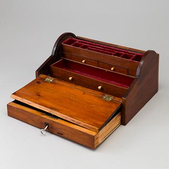 A 19th century writing box.