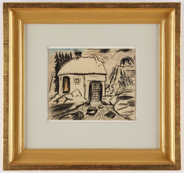 Carl Fredrik Hill, The old mill.