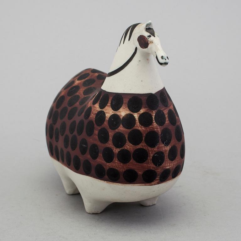 STIG LINDBERG, figurin i stengods, "Springare", Gustavsberg studio. I produktion 1952-1972.