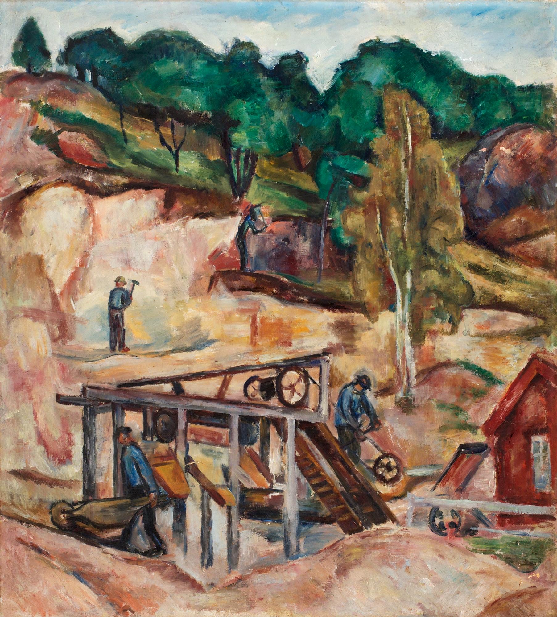 Gösta Sandels, "Stenbrottet i Kungälv".