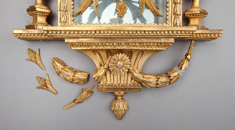 VÄGGPENDYL, sengustaviansk, Per Henrik Beurling, verksam 1783-1806 i Stockholm.