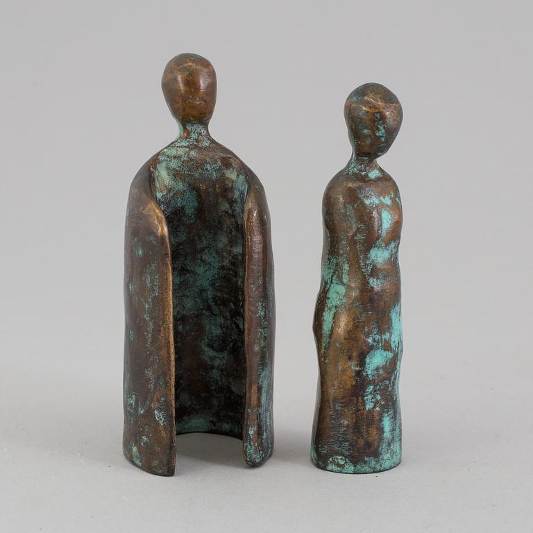 BO LÖFGREN, brons, skulptur, signerad.