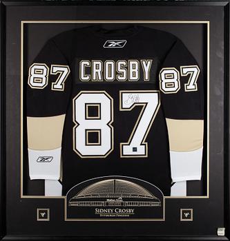 MATCHTRÖJA, signerad Sidney Crosby 87.